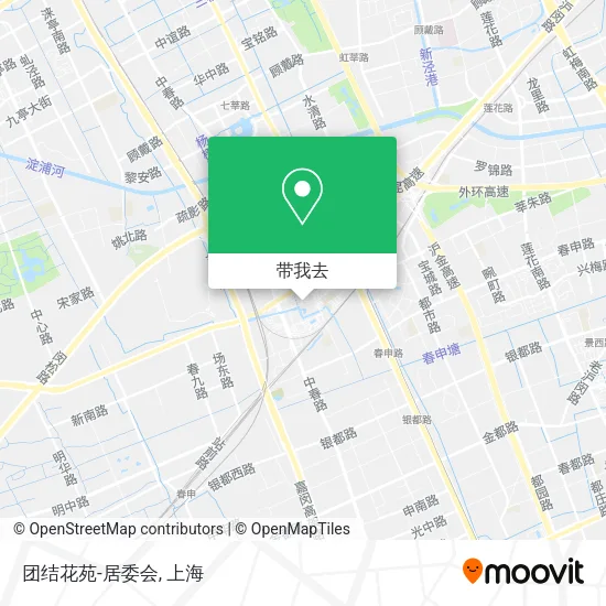 团结花苑-居委会地图