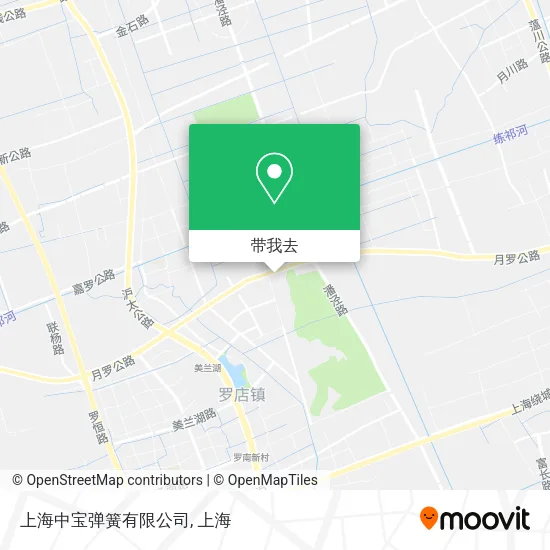 上海中宝弹簧有限公司地图