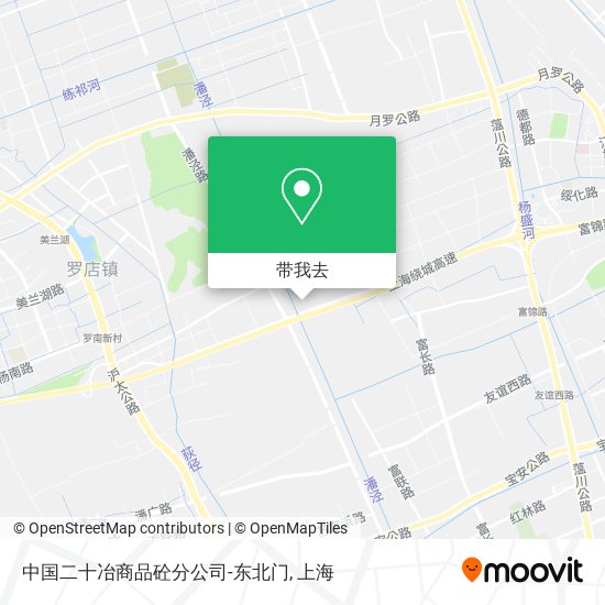 中国二十冶商品砼分公司-东北门地图