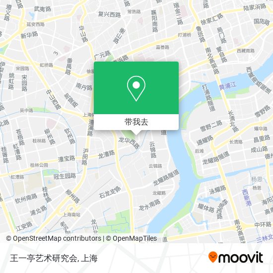王一亭艺术研究会地图
