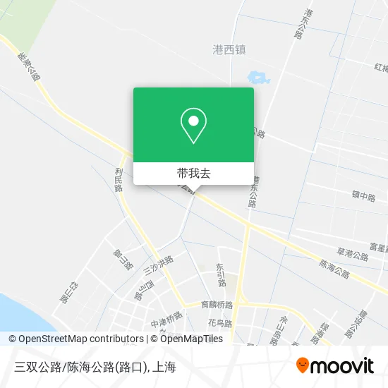 三双公路/陈海公路(路口)地图