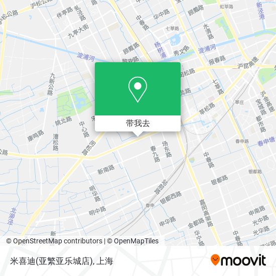 米喜迪(亚繁亚乐城店)地图