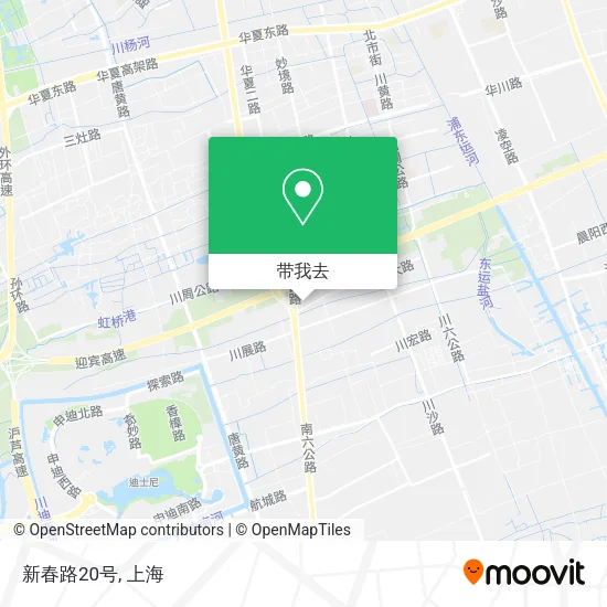 新春路20号地图