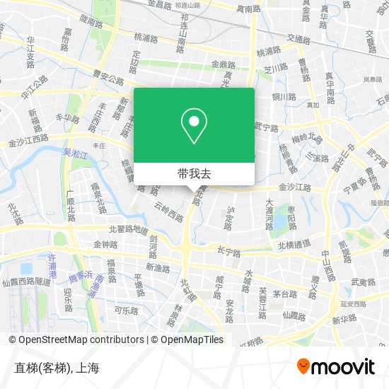 直梯(客梯)地图