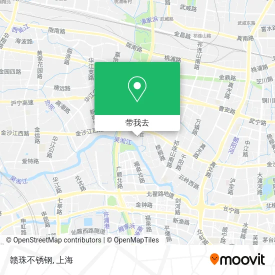 赣珠不锈钢地图