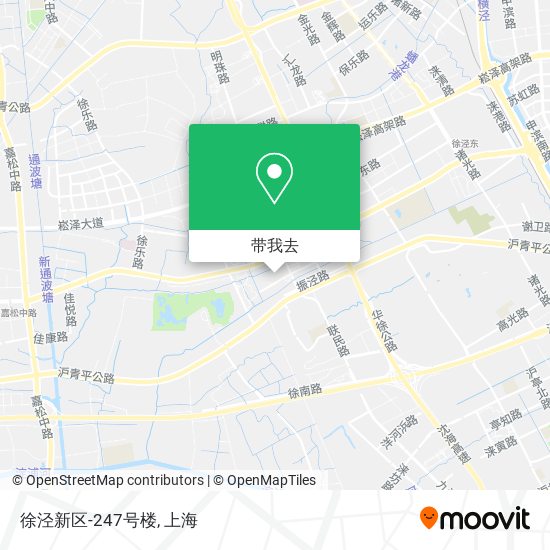 徐泾新区-247号楼地图