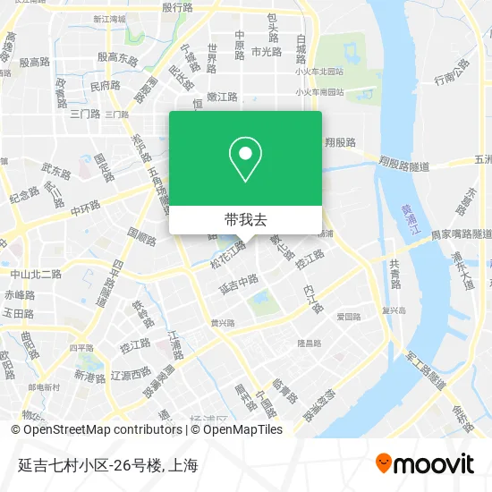 延吉七村小区-26号楼地图