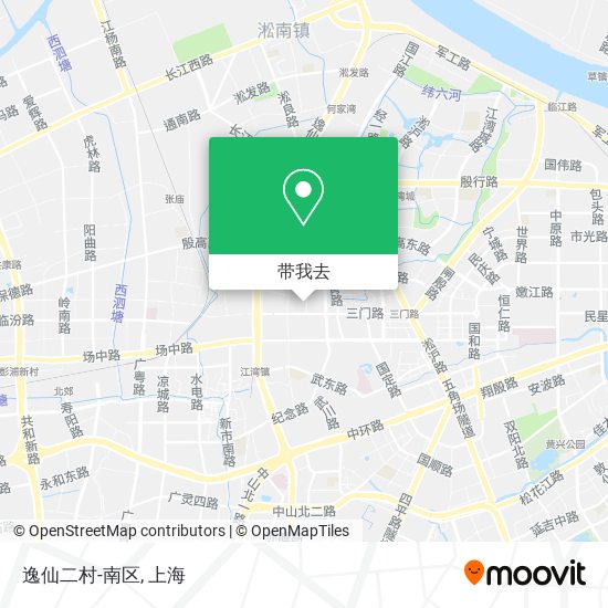 逸仙二村-南区地图