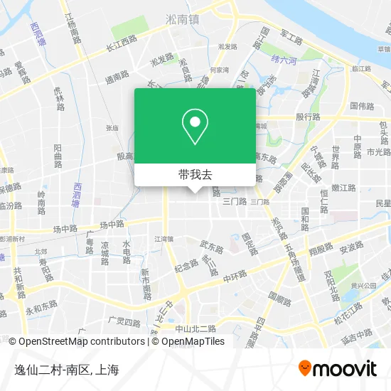 逸仙二村-南区地图