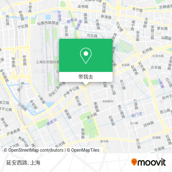 延安西路地图