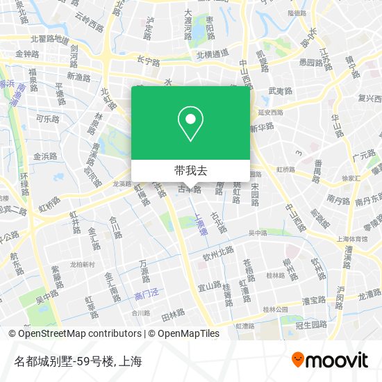 名都城别墅-59号楼地图