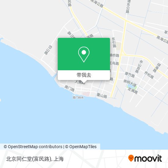 北京同仁堂(富民路)地图