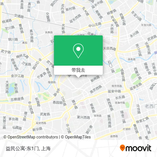 益民公寓-东1门地图