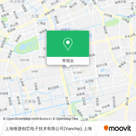上海唯捷创芯电子技术有限公司(Vanchip)地图