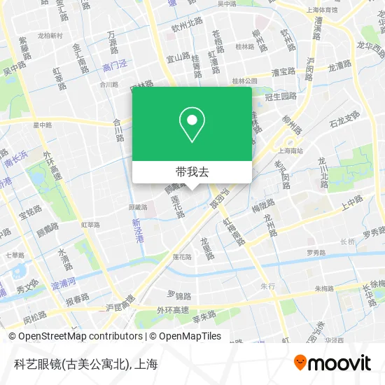 科艺眼镜(古美公寓北)地图
