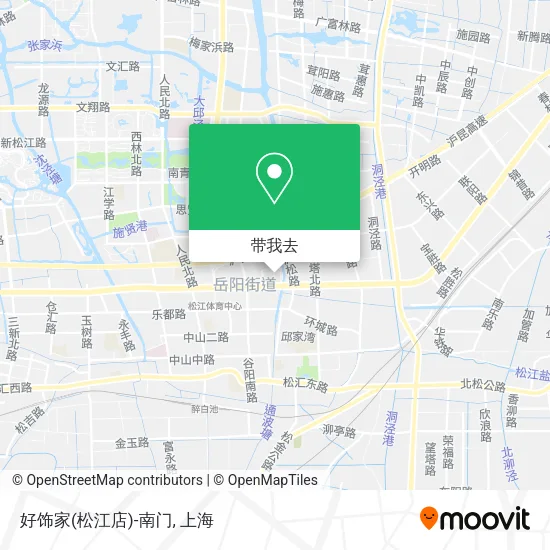 好饰家(松江店)-南门地图