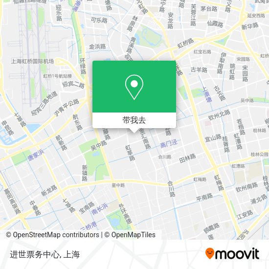 进世票务中心地图