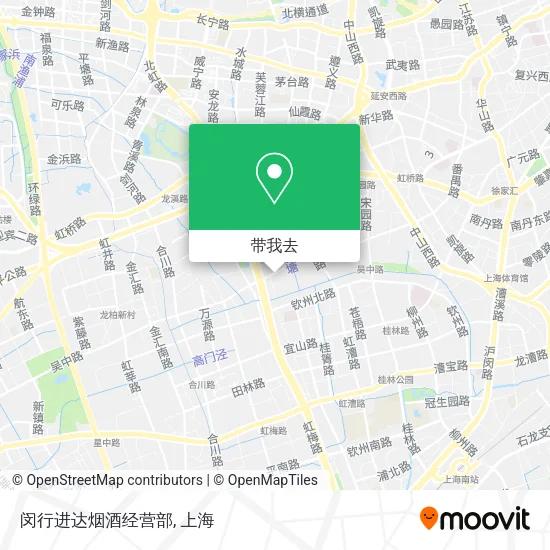 闵行进达烟酒经营部地图