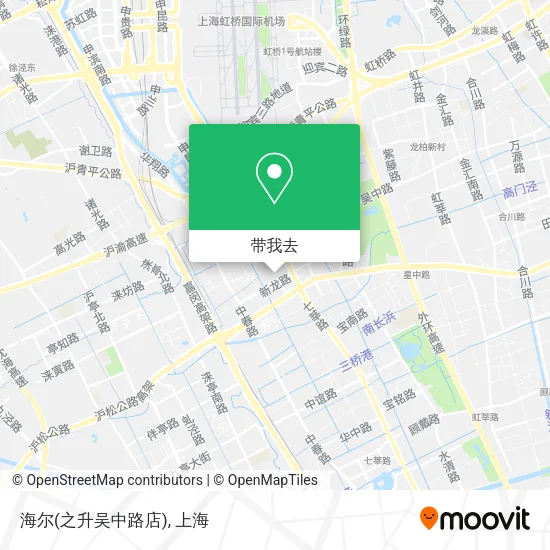 海尔(之升吴中路店)地图