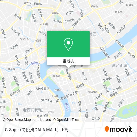 G-Super(尚悦湾GALA MALL)地图