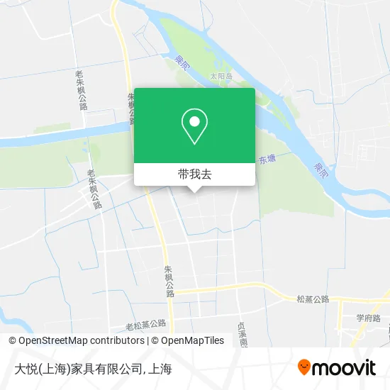 大悦(上海)家具有限公司地图