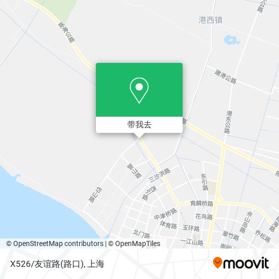 X526/友谊路(路口)地图