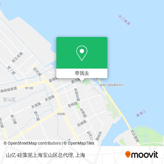 山亿·硅藻泥上海宝山区总代理地图