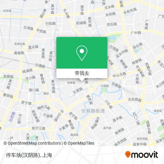 停车场(汉阴路)地图