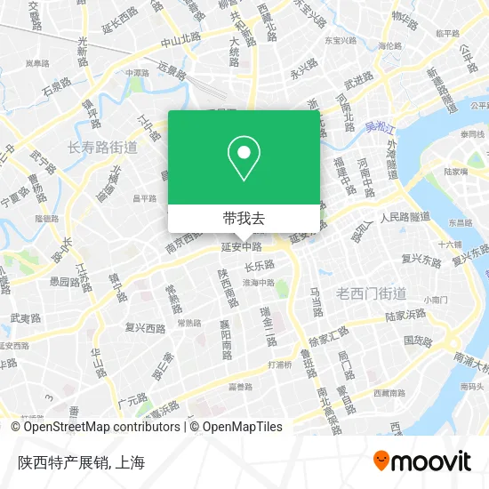 陕西特产展销地图