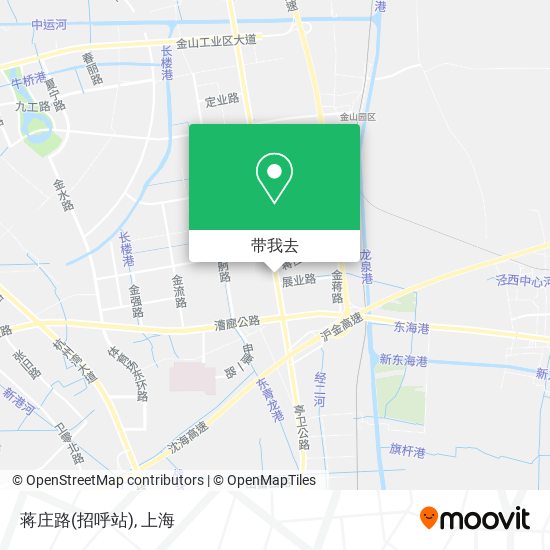 蒋庄路(招呼站)地图