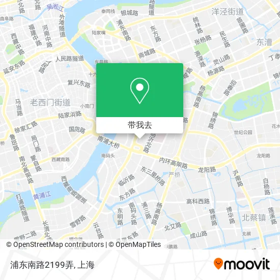 浦东南路2199弄地图
