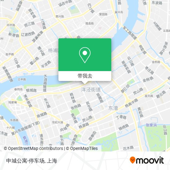 申城公寓-停车场地图
