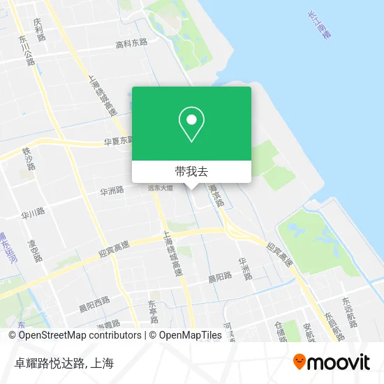 卓耀路悦达路地图