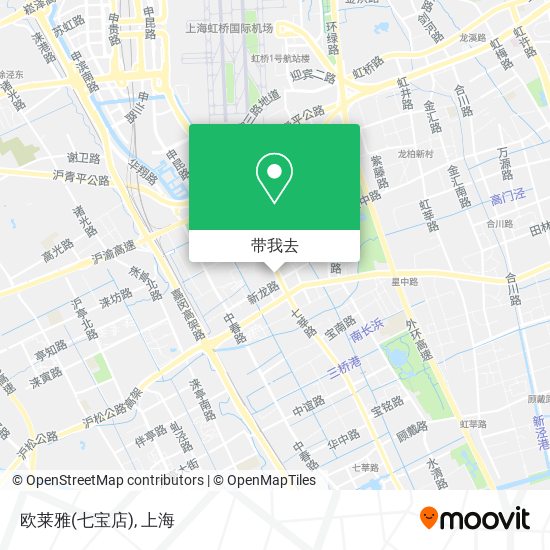 欧莱雅(七宝店)地图