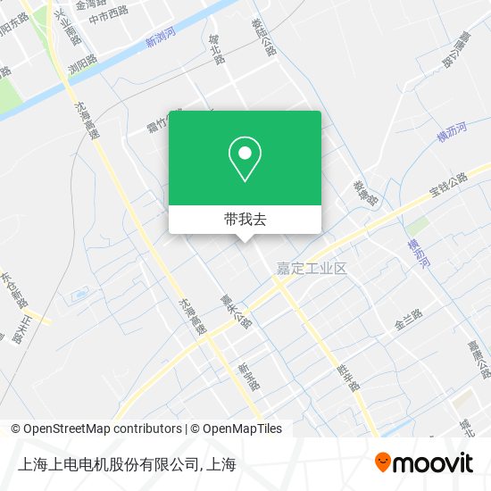 上海上电电机股份有限公司地图