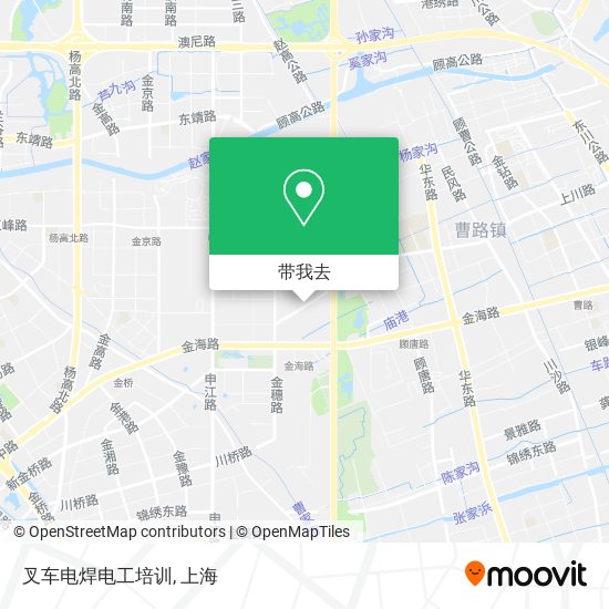 叉车电焊电工培训地图