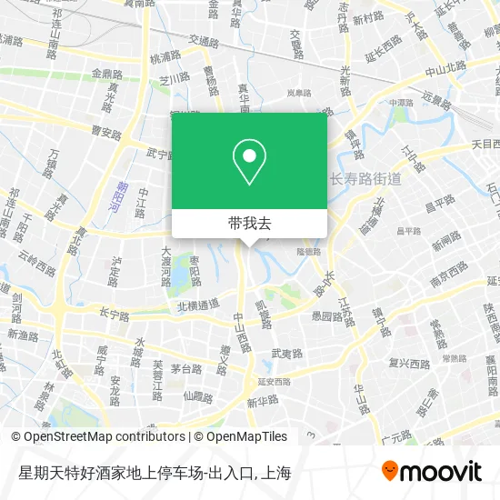 星期天特好酒家地上停车场-出入口地图