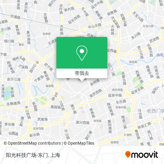 阳光科技广场-东门地图
