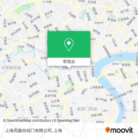 上海亮扬自动门有限公司地图