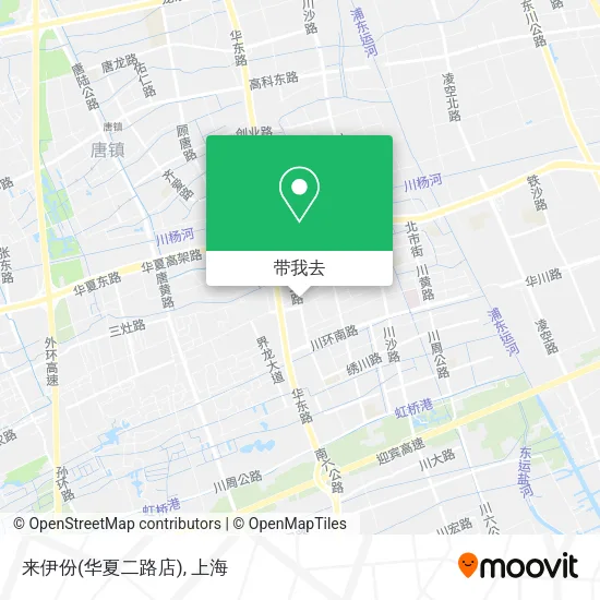 来伊份(华夏二路店)地图