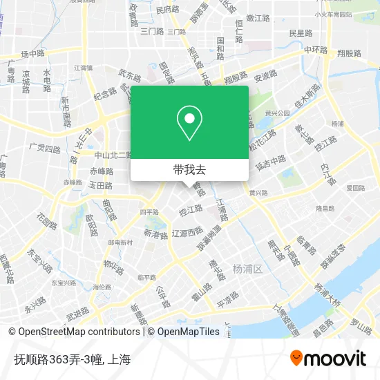 抚顺路363弄-3幢地图