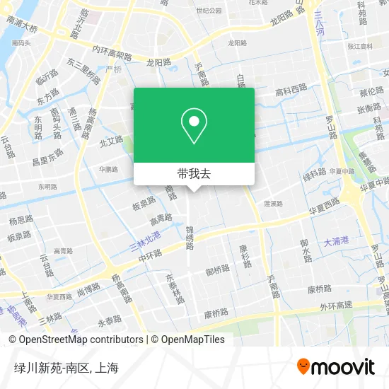 绿川新苑-南区地图