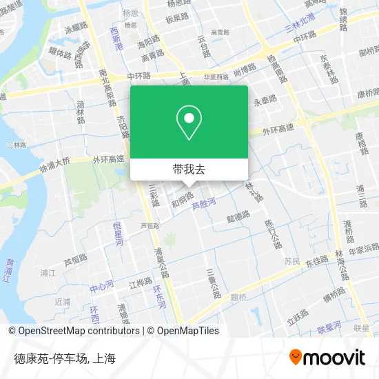 德康苑-停车场地图