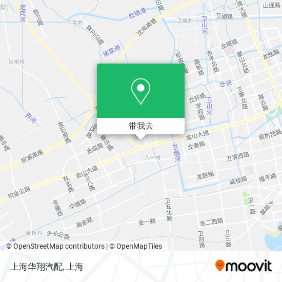上海华翔汽配地图