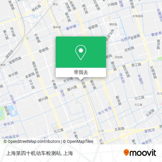 上海第四十机动车检测站地图