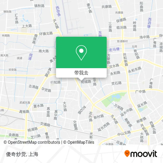 傻奇炒货地图