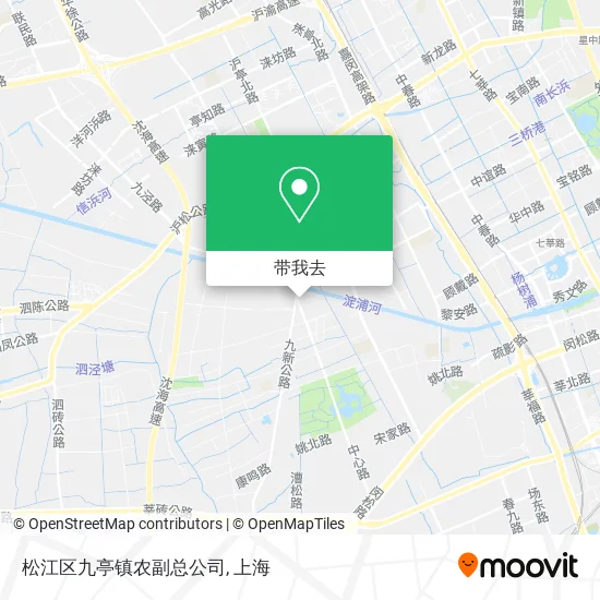 松江区九亭镇农副总公司地图