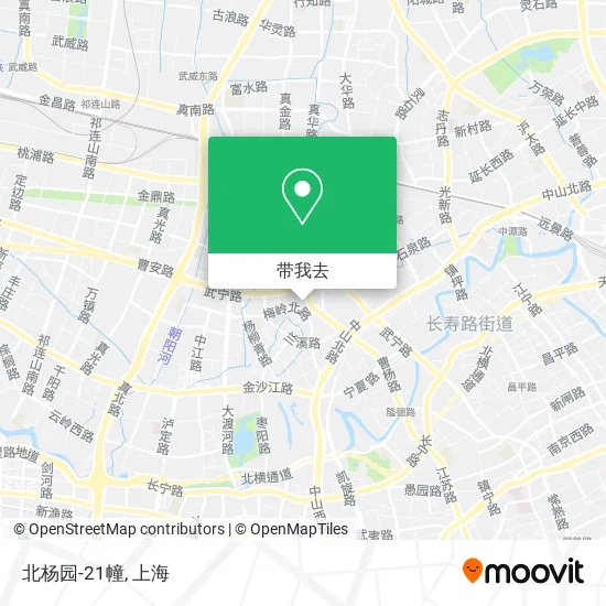 北杨园-21幢地图