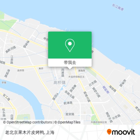 老北京果木片皮烤鸭地图