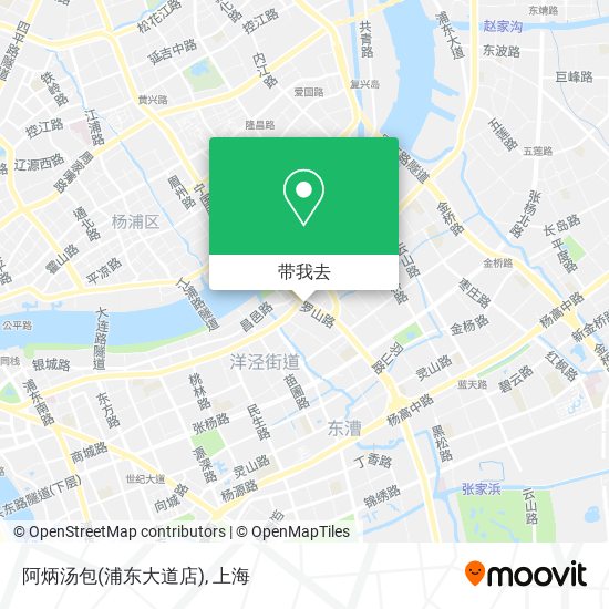 阿炳汤包(浦东大道店)地图